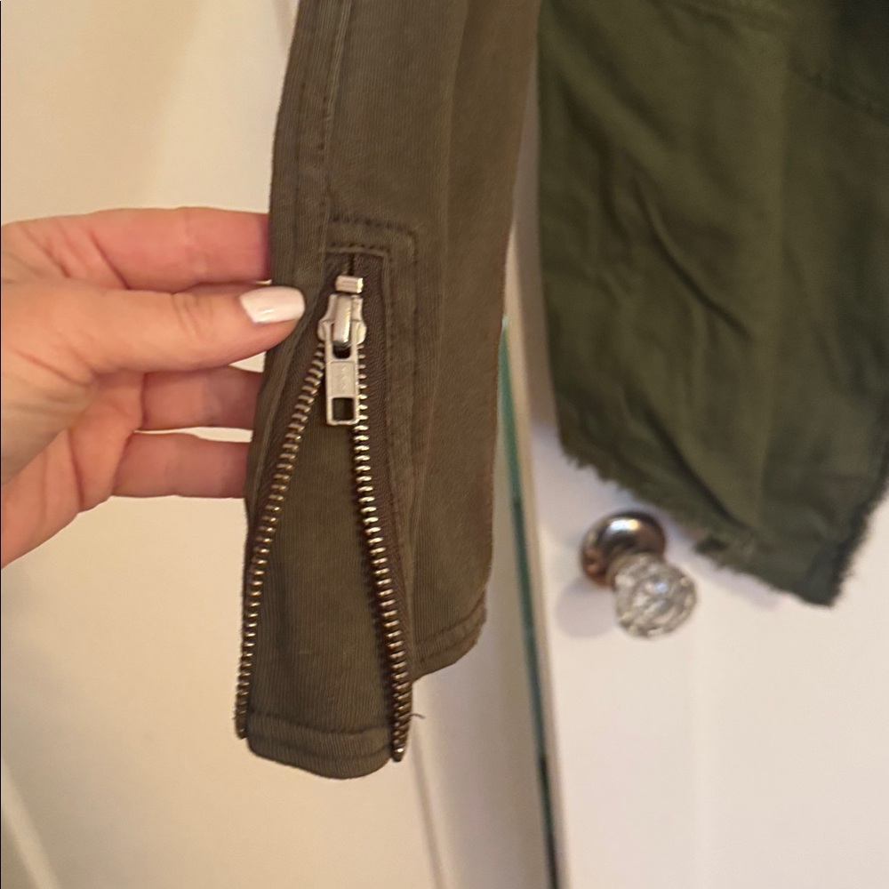 Free People Sage Green Knit Sweater - Picture 3 of 4